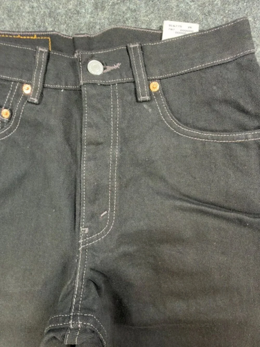 Levi's 550 Jeans Mens 30x30 Black Relaxed Vintage 90s Tapered 550-0260 NWT
